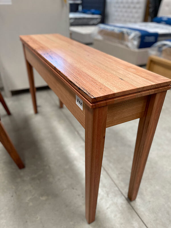 Solid Tasmanian Oak 1 Drawer Hall Table