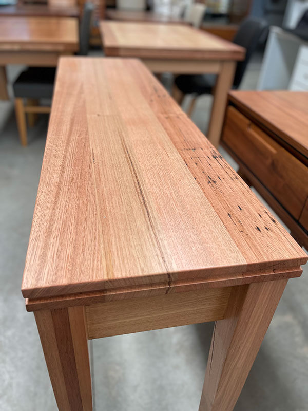 Solid Tasmanian Oak 1 Drawer Hall Table