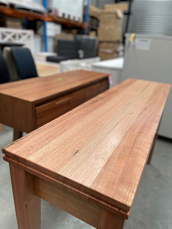 Solid Tasmanian Oak 1 Drawer Hall Table