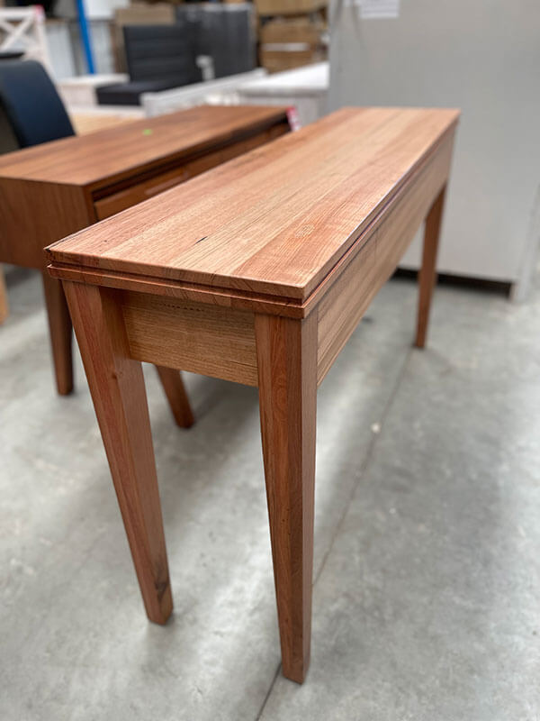 Solid Tasmanian Oak 1 Drawer Hall Table