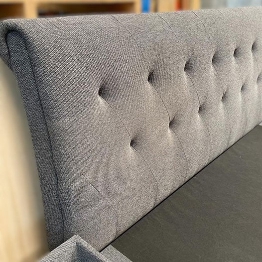 Luxe King Gas-Lift Bed w/ USB Bedside Tables &amp; Tallboy Package