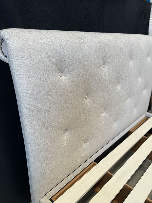 Queen 4 Drawer Scrolled Storage Bed