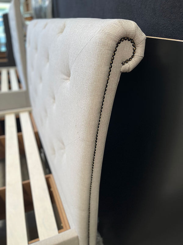 Queen 4 Drawer Scrolled Storage Bed