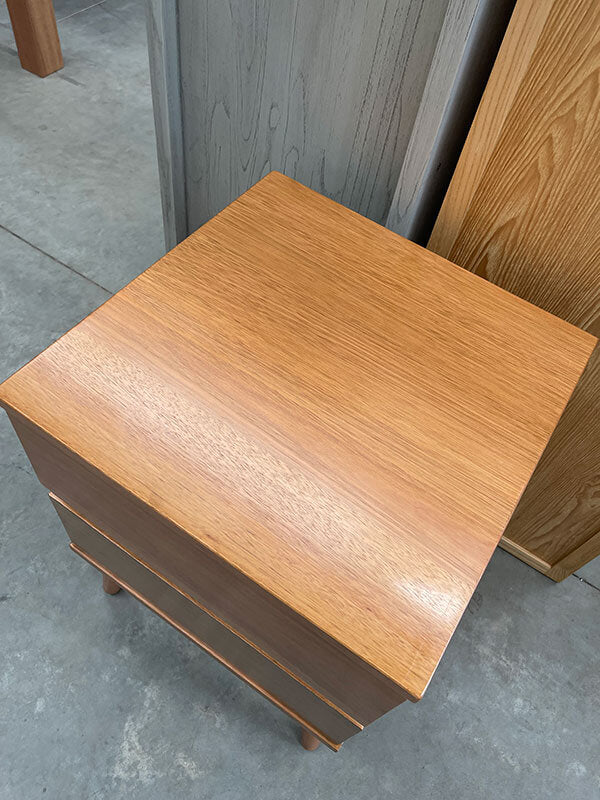 Linden Tasmanian Oak 2-Drawer Bedside