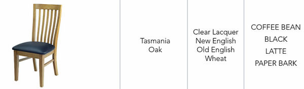 Tasman High-Back Dining Chairs (Set of 2)