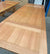 Tasmanian Oak 1.5m/2.5m Extendable Dining Table in Wheat Stain
