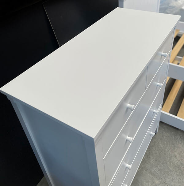 White Single w/ Trundle 3 Piece Bedroom Set