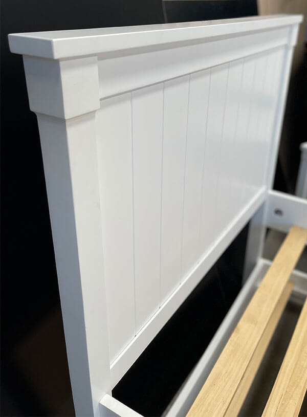 White Single w/ Trundle 3 Piece Bedroom Set