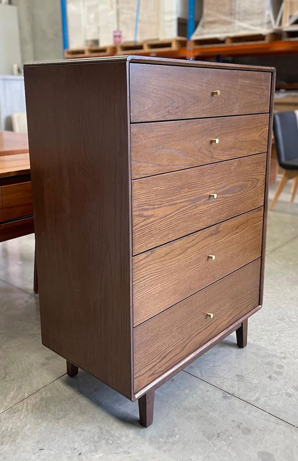 Walnut Grove 5-Drawer Tallboy