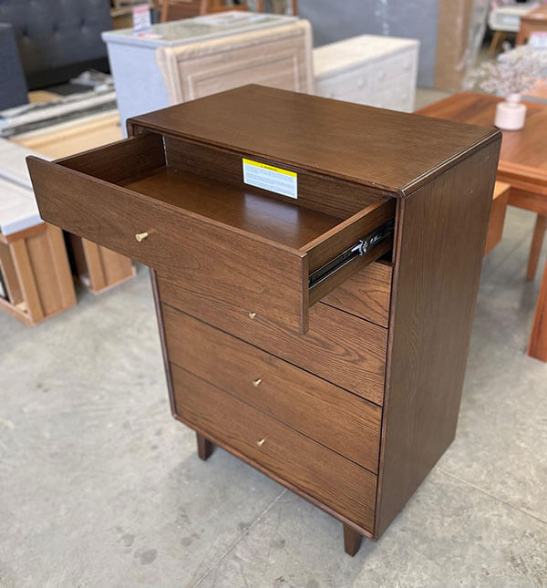 Walnut Grove 5-Drawer Tallboy