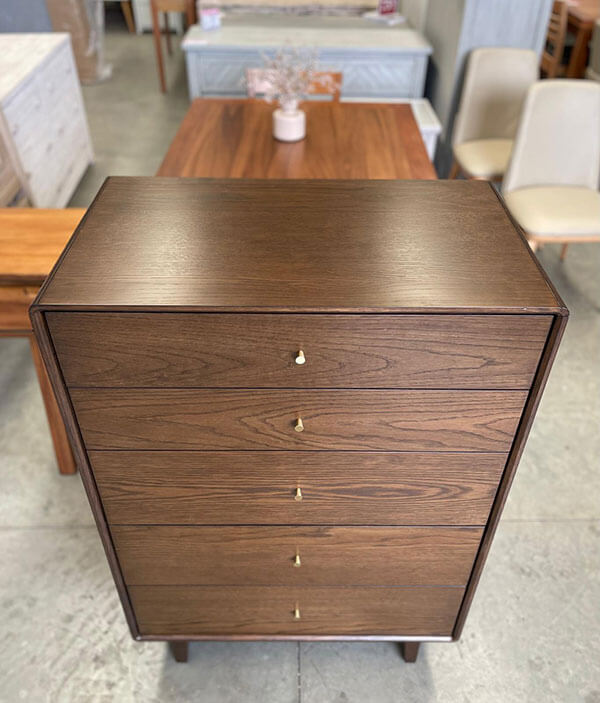 Walnut Grove 5-Drawer Tallboy