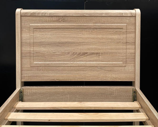 Light Oak 3-Piece Single Bed Set