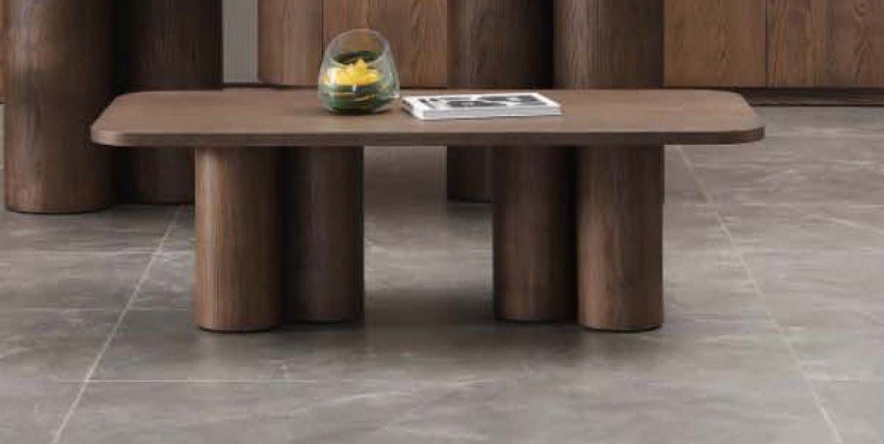 White Ash Studio (25139) - Coffee Table - White Ash, Stain - (MTO) - ex-display sample furniture