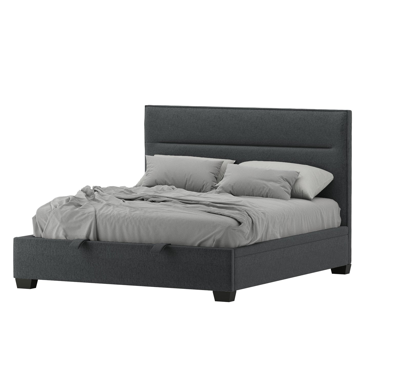 Slate Lift King Bed Gas Lift-Slate - ex-display sample furniture