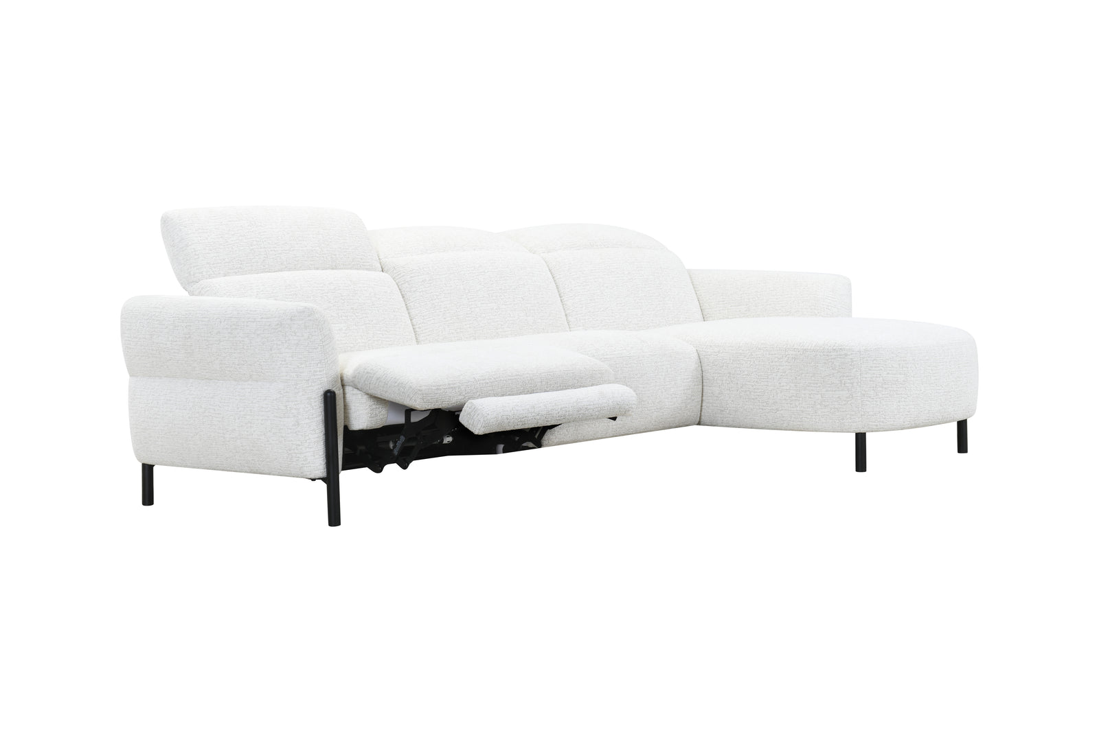 Flurry Chaise 2.5-Seat Left Arm and Right Chaise Set - Flurry Fabric - ex-display sample furniture