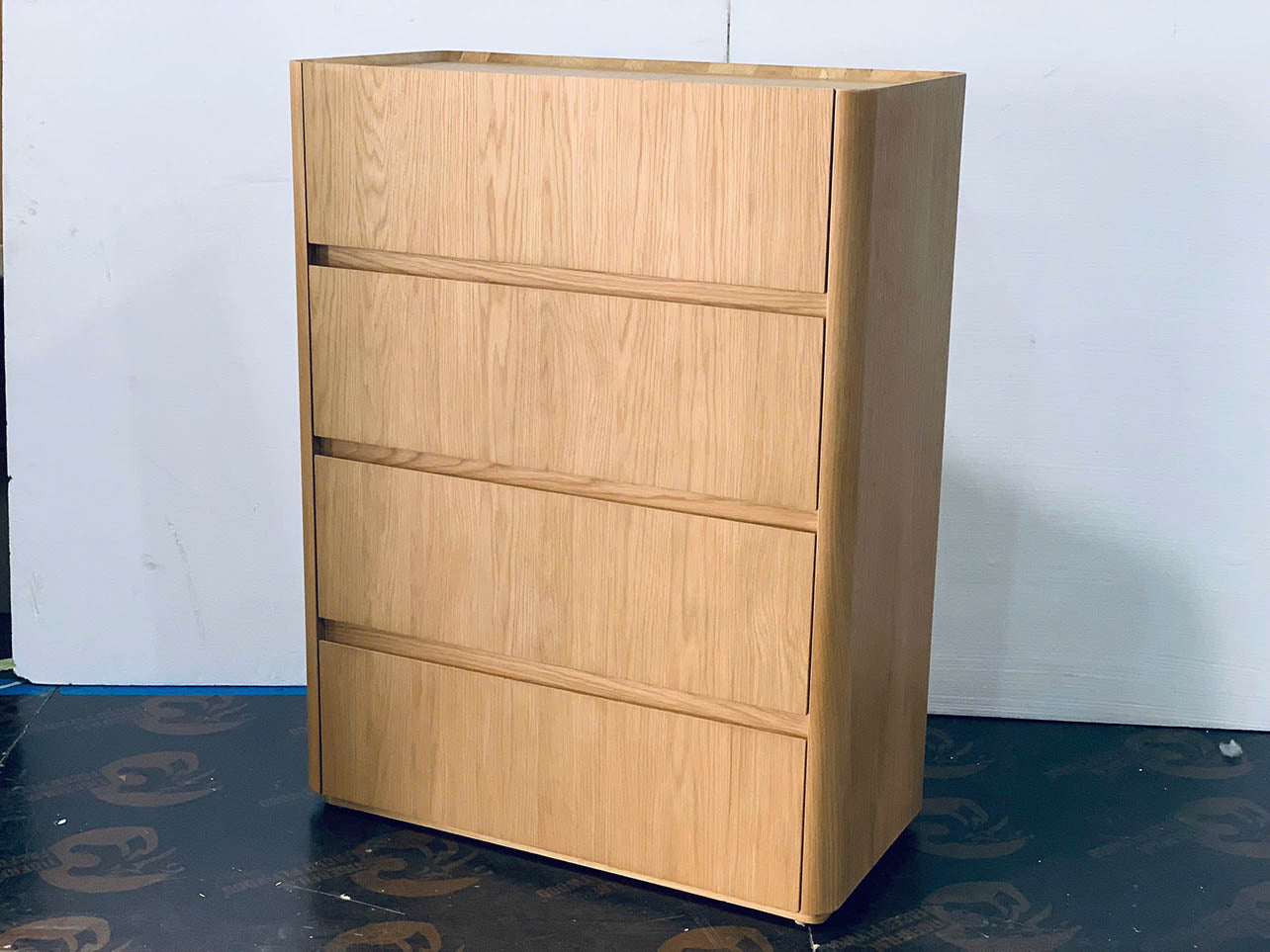 Clayline Tallboy (All Timber) - Oak Natural - ex-display sample furniture