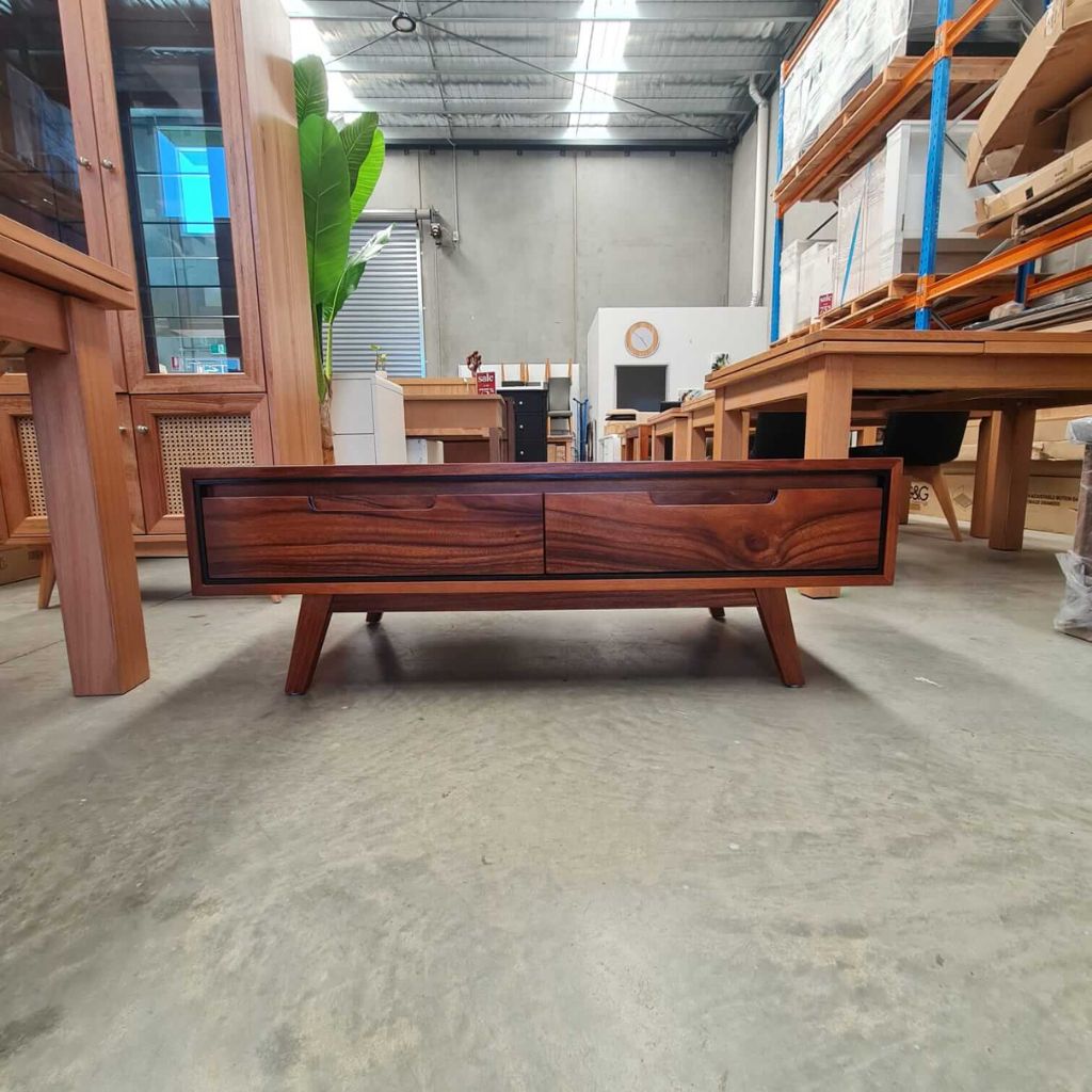 Tasmanian Blackwood 2-Drawer Coffee Table