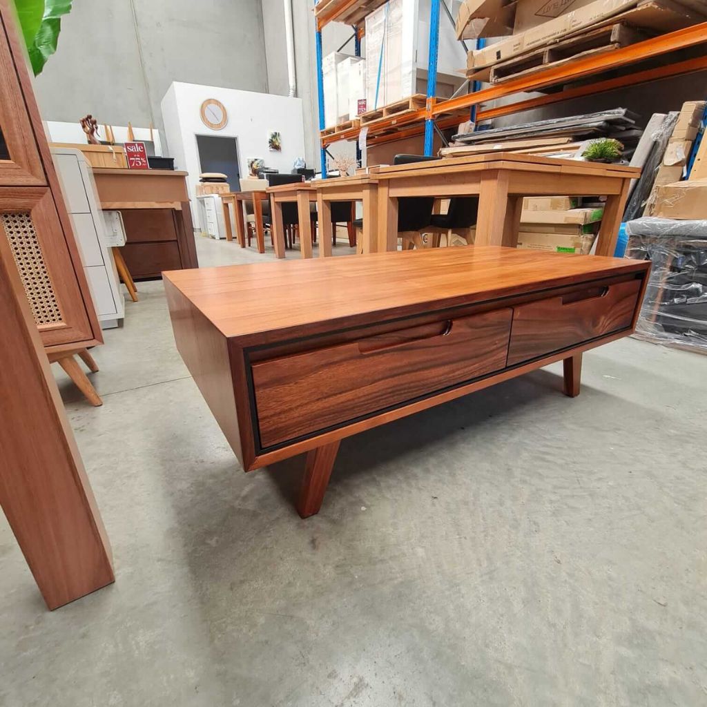 Tasmanian Blackwood 2-Drawer Coffee Table