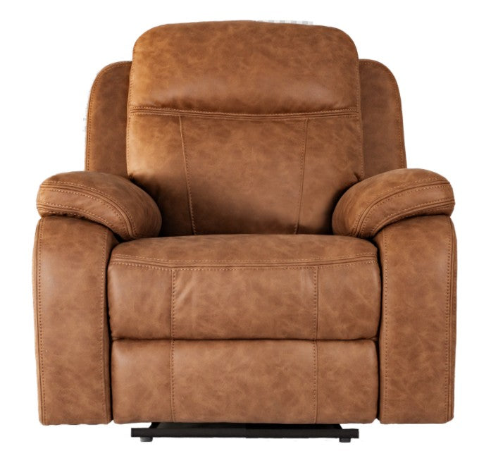 Pemberton Sofa Arm Chair - Pecan Fabric - clearance furniture