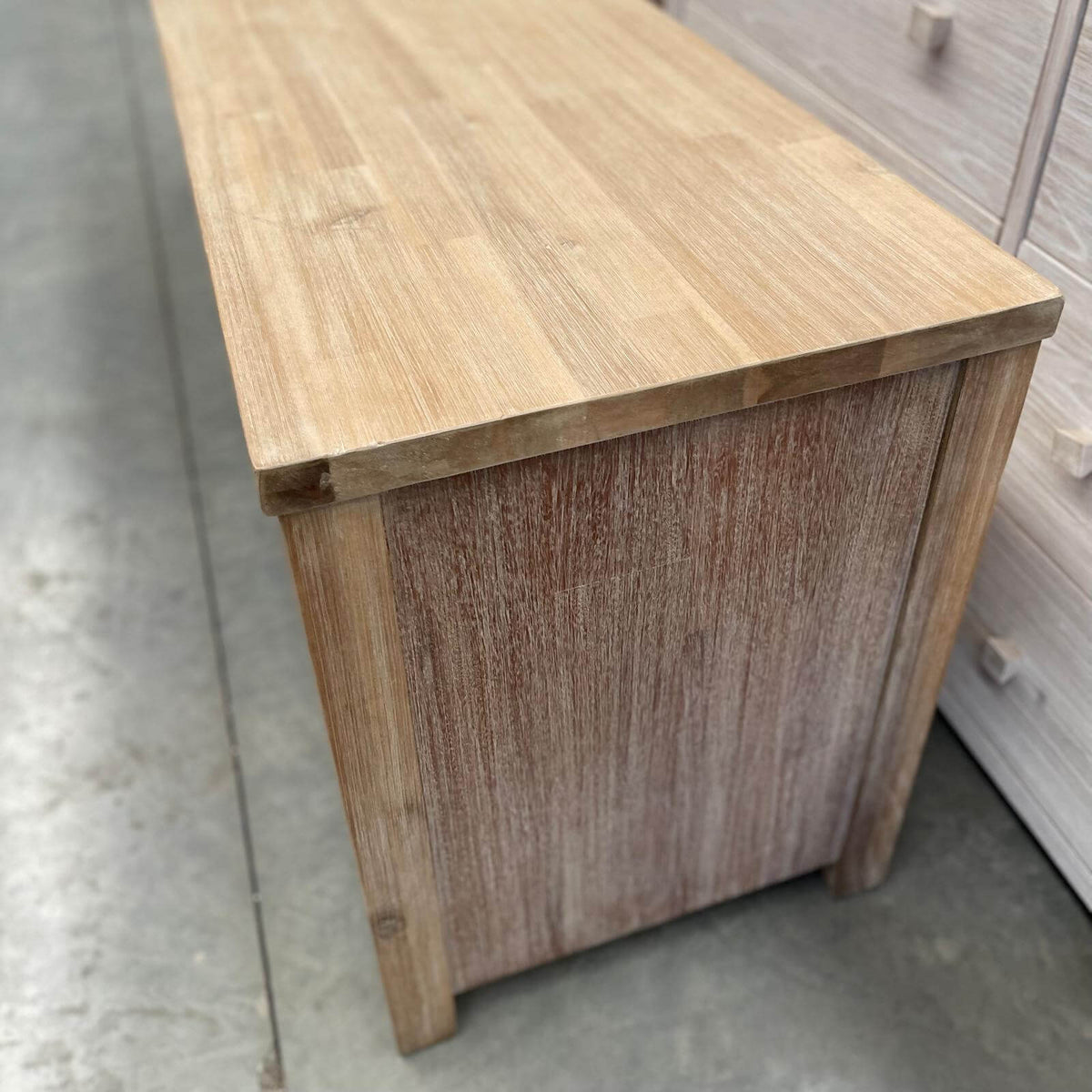 Amberwood Brownwash Entertainment Unit