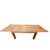 TASMANIAN OAK 1.5M/2.5M EXTENDABLE DINING TABLE