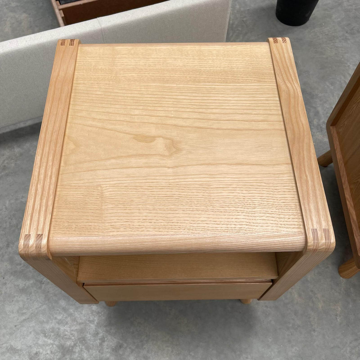 Nordic Tallboy &amp; Bedside Table Set