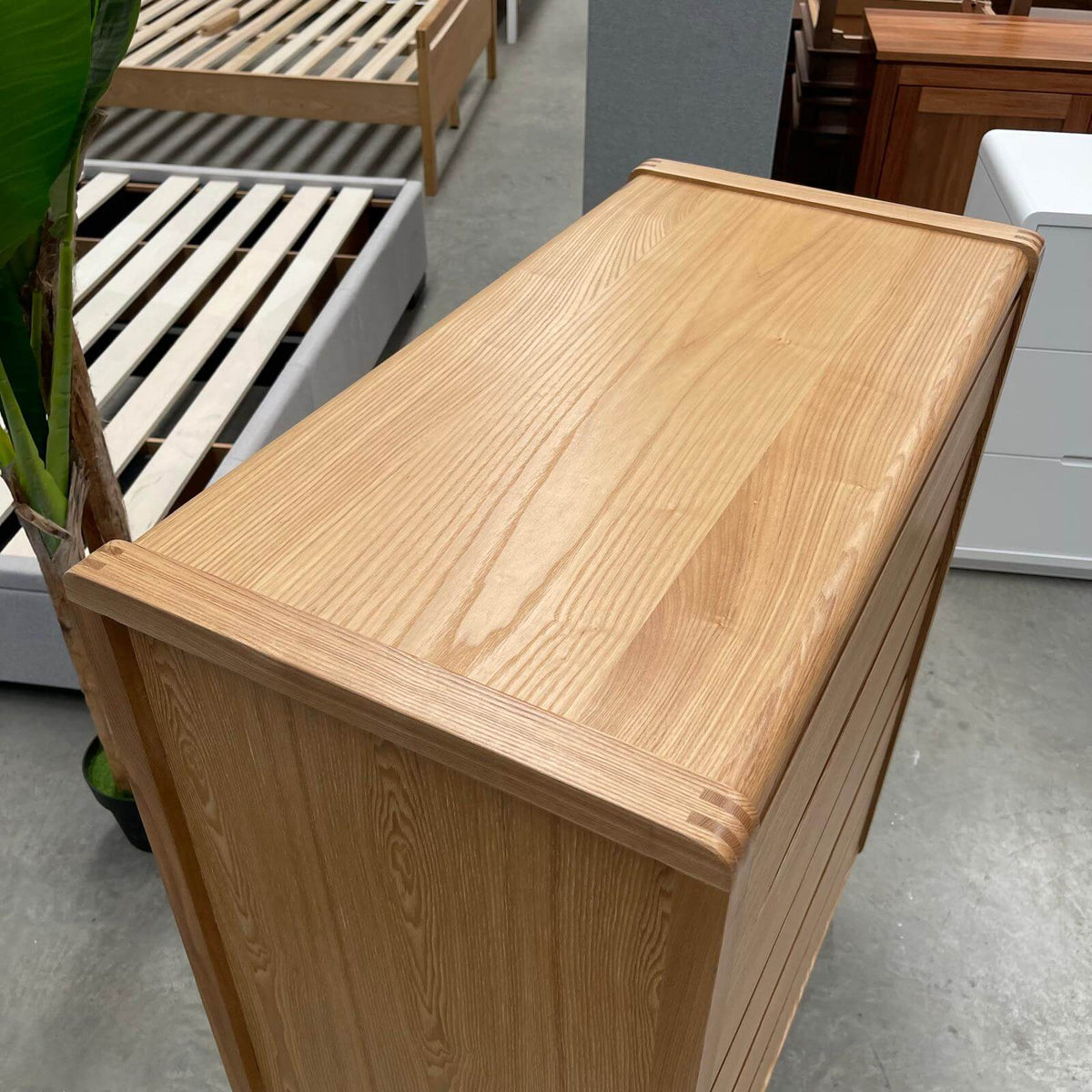 Nordic Tallboy &amp; Bedside Table Set