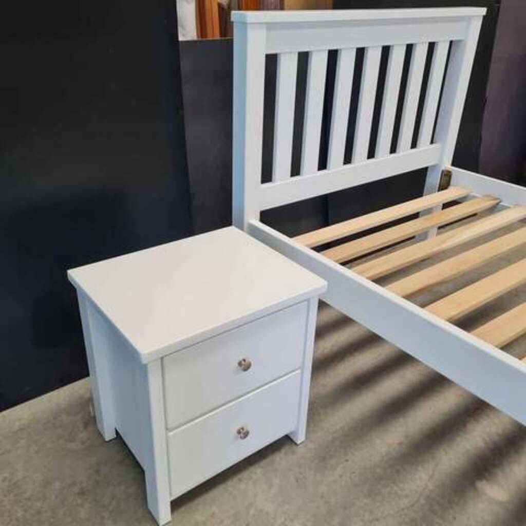 Willow 2-Piece King Single Bedroom Set – White