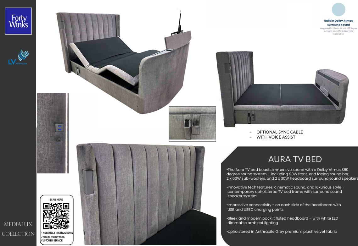 Elowen TV Bed — product photo