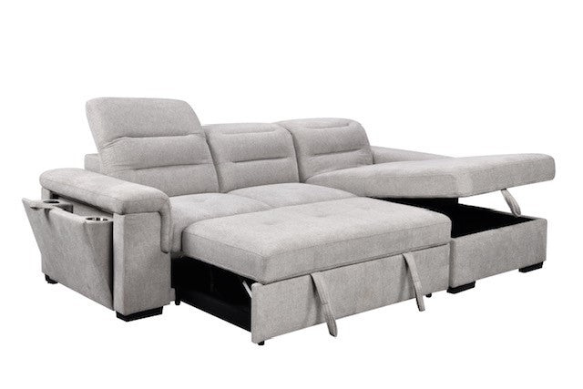 Westport Sofa Bed in Light Grey