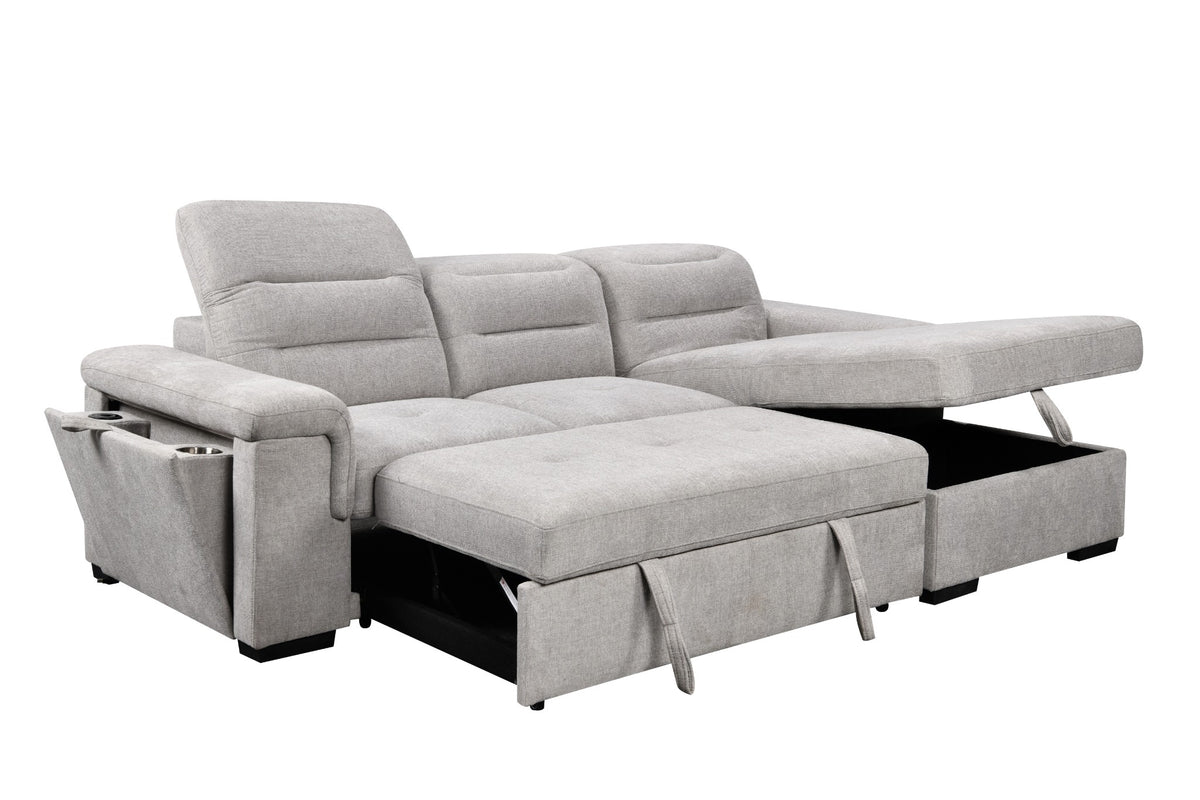 Westport Sofa Bed — Light Grey — product photo