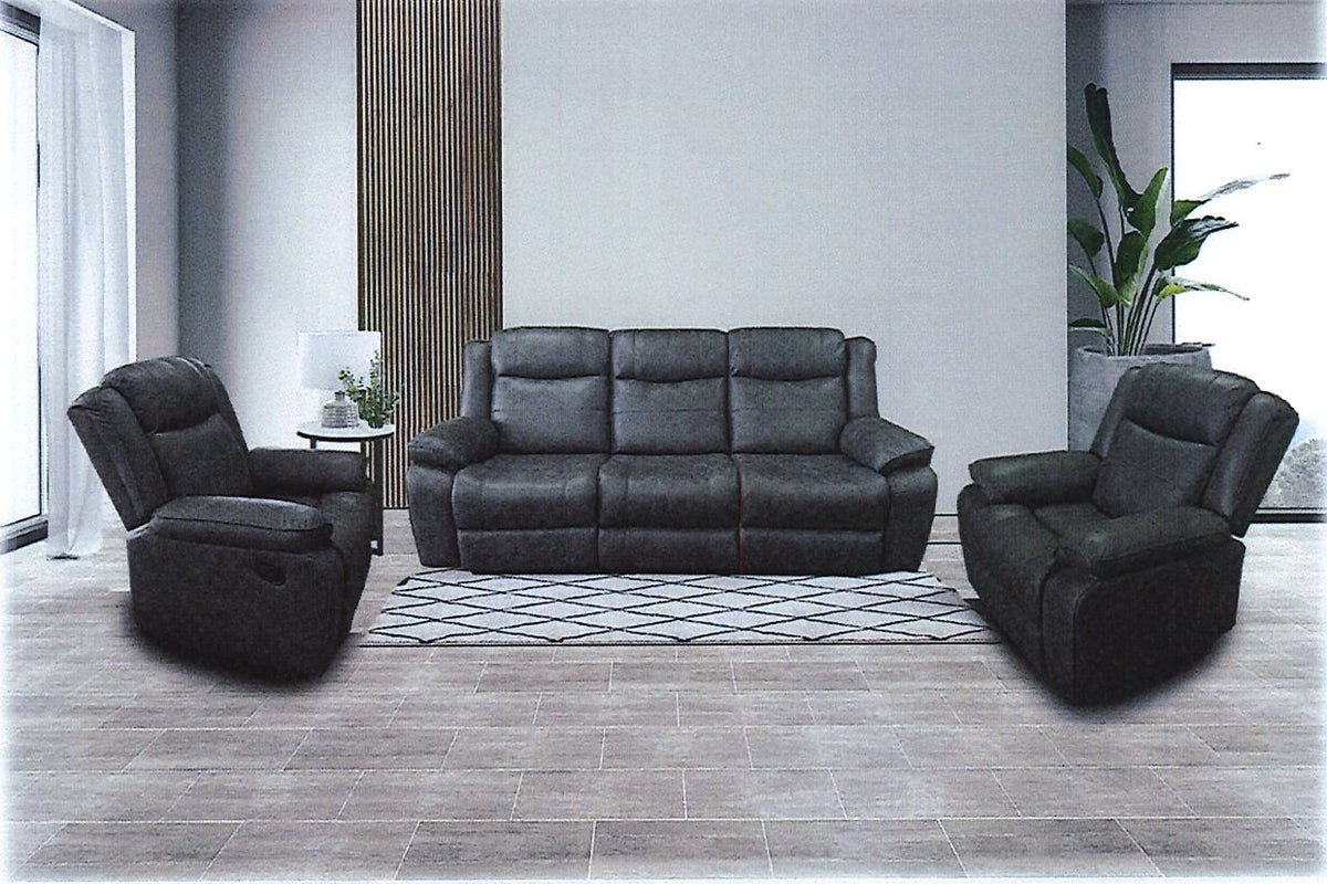 Waverley Armchair - Charcoal - suite