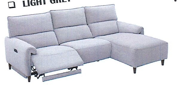 Warrington Corner Lounge - Light Grey