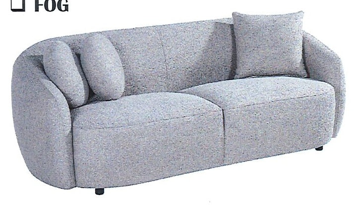 Marlow 3 Seater Sofa - Fog - 3 seater