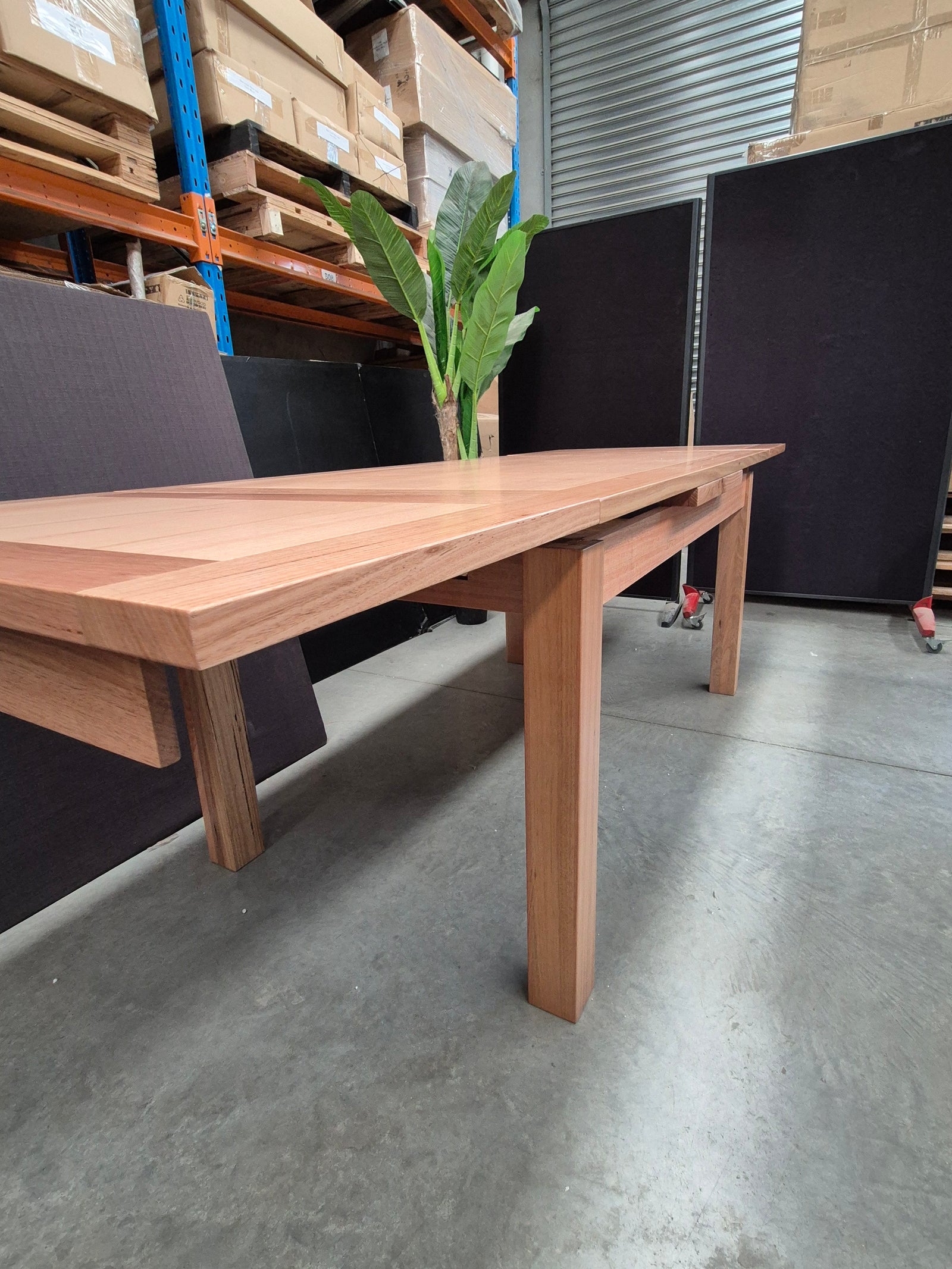 Tasmanian Oak Extended Dining Table 1.5m - 2.5m