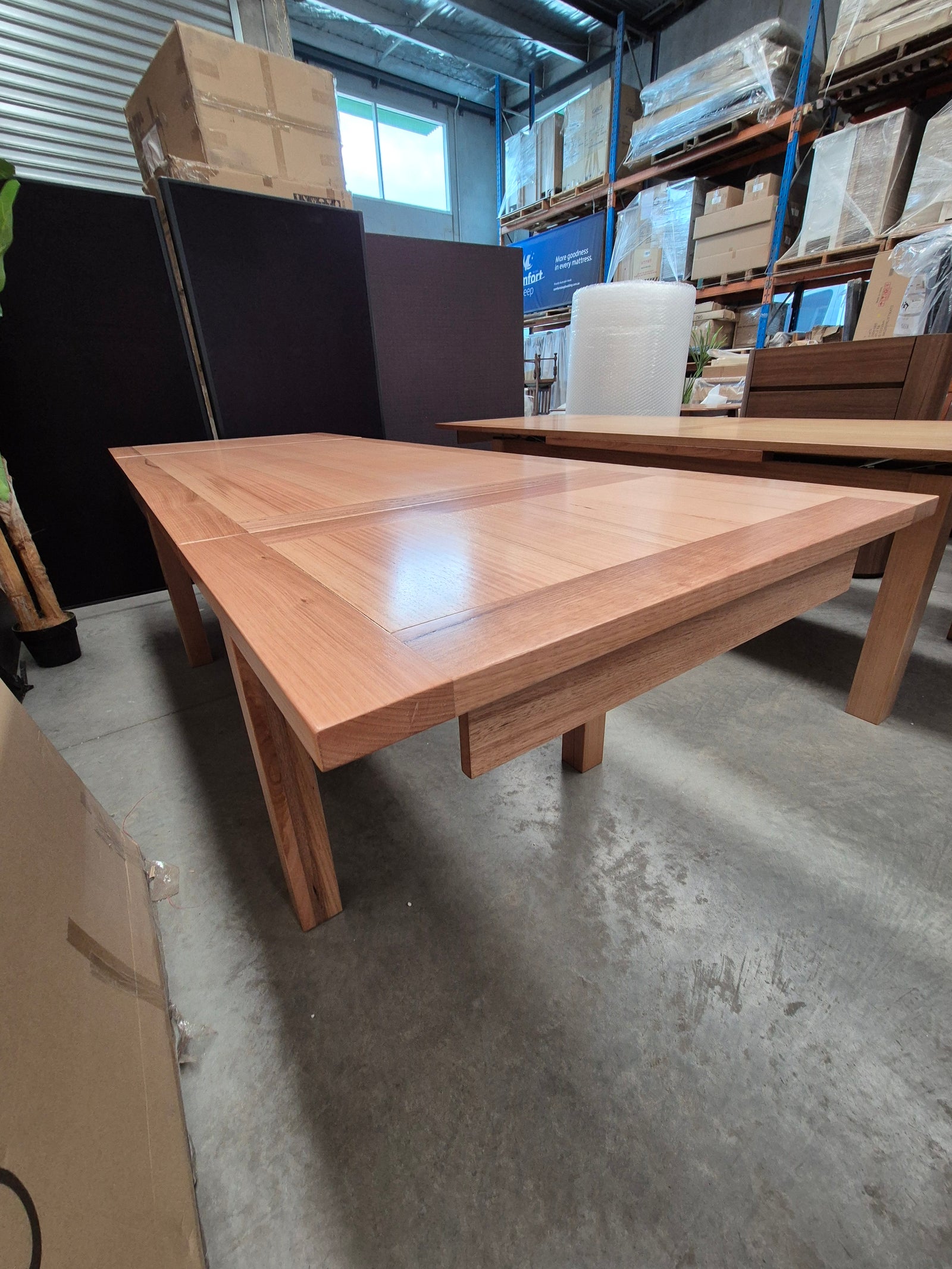 Tasmanian Oak Extended Dining Table 1.5m - 2.5m