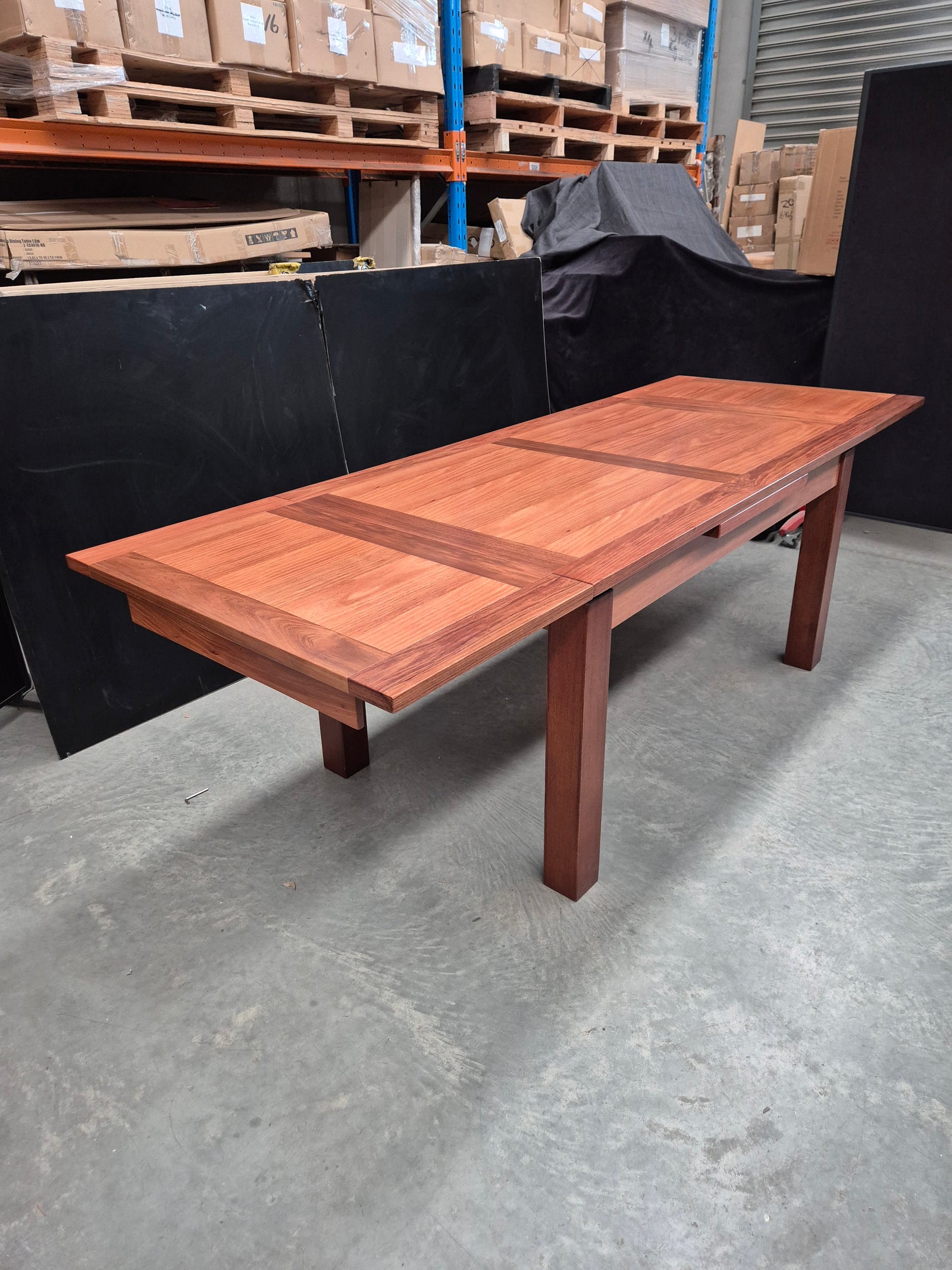 Extended Australian Blackwood Dining Table 1.5m - 2.5m