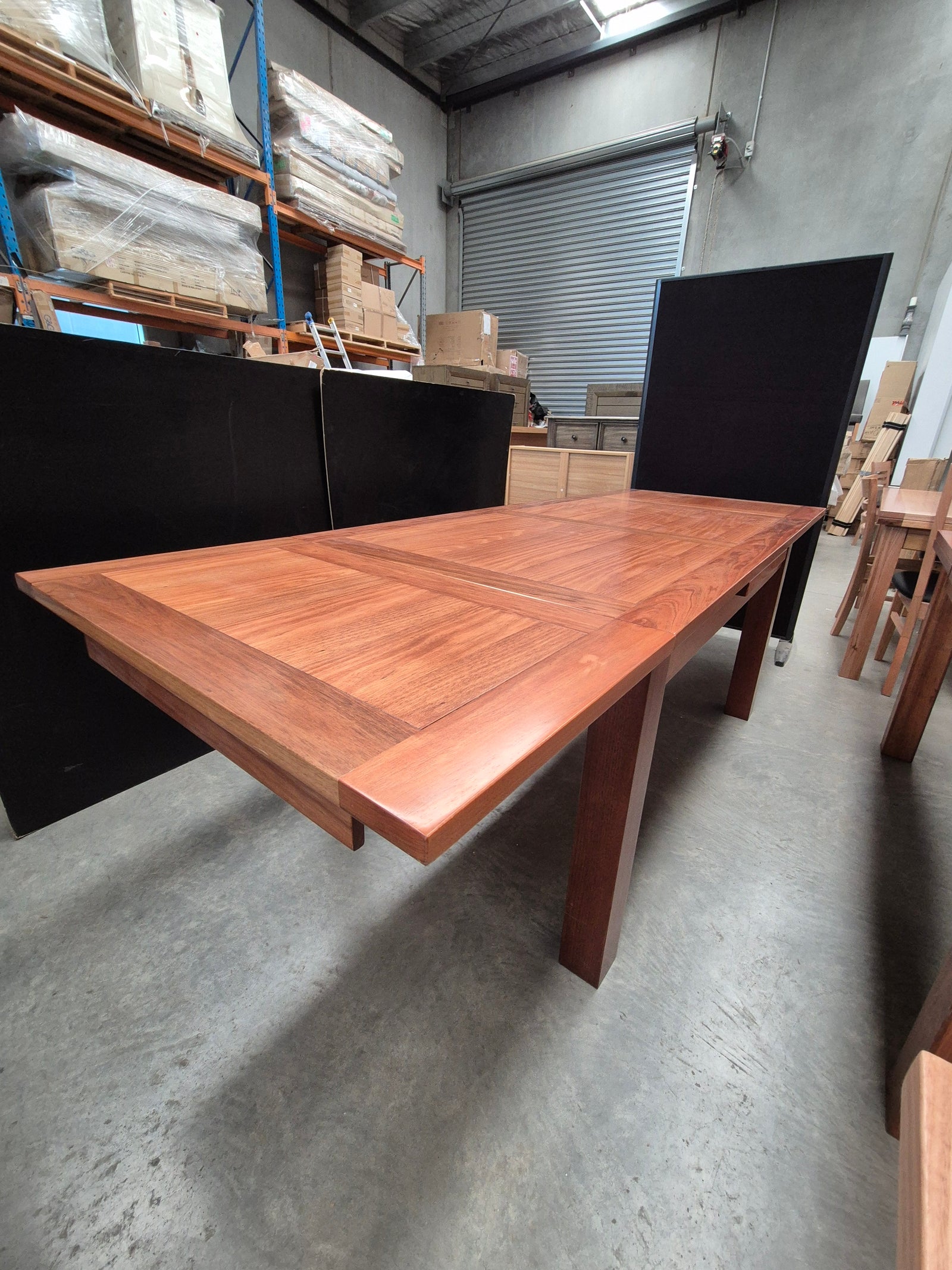 Extended Australian Blackwood Dining Table 1.5m - 2.5m