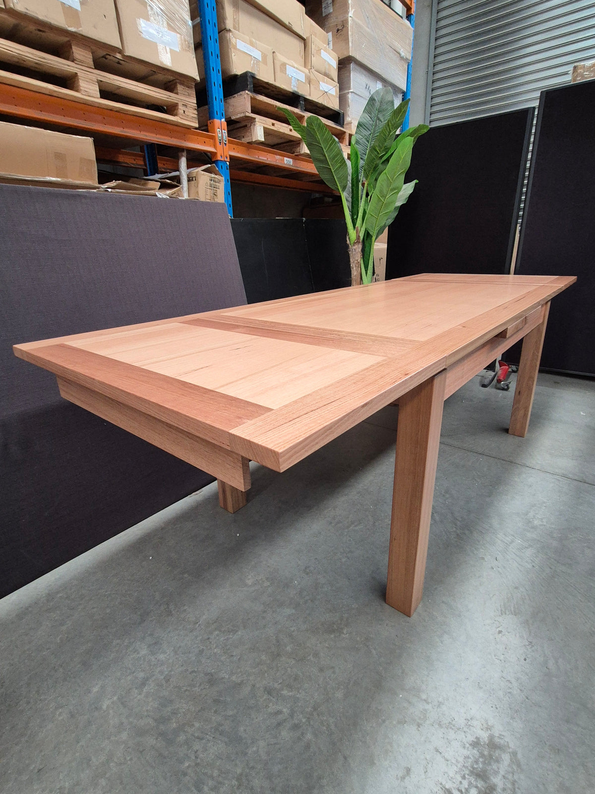 Tasmanian Oak Extended Dining Table 1.5m - 2.5m