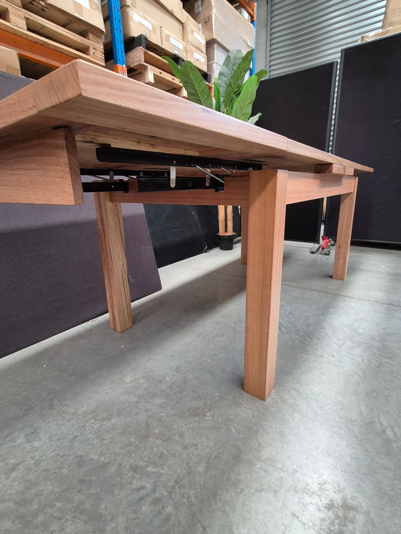 Tasmanian Oak Extended Dining Table 1.5m - 2.5m