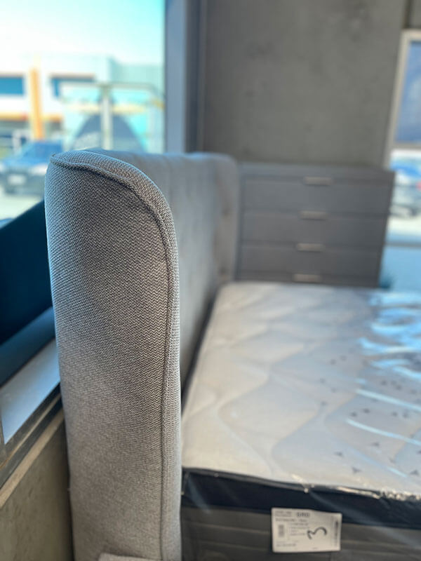 Luna Light-Grey Queen Bed