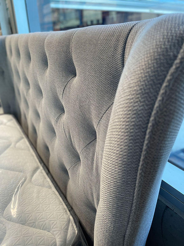 Luna Light-Grey Queen Bed