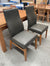 Aurora High-Back Leather Dining Chairs