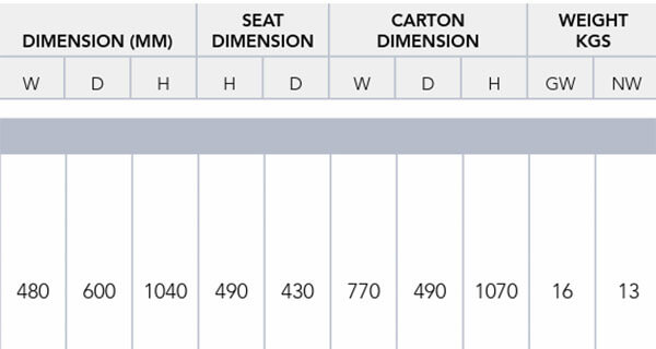 Aurora High-Back Leather Dining Chairs