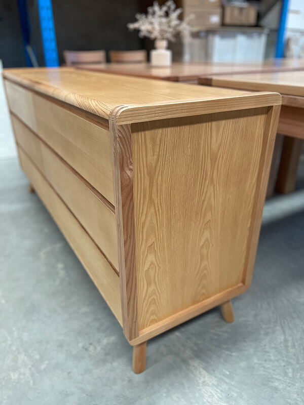 Nordic 6-Drawer Dresser