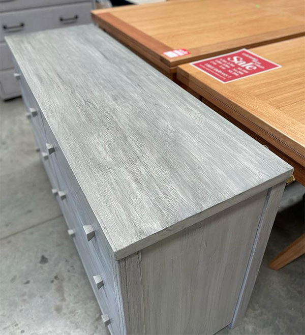 Bayside 6-Drawer Greywash Dresser