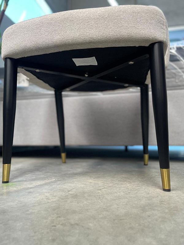 Atlanta Luxe Beige Dining Chair