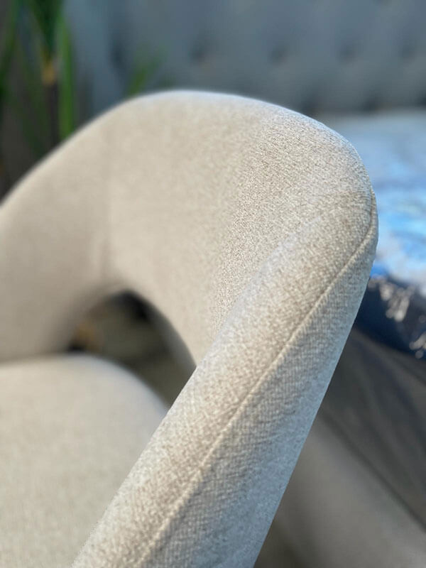 Atlanta Luxe Beige Dining Chair